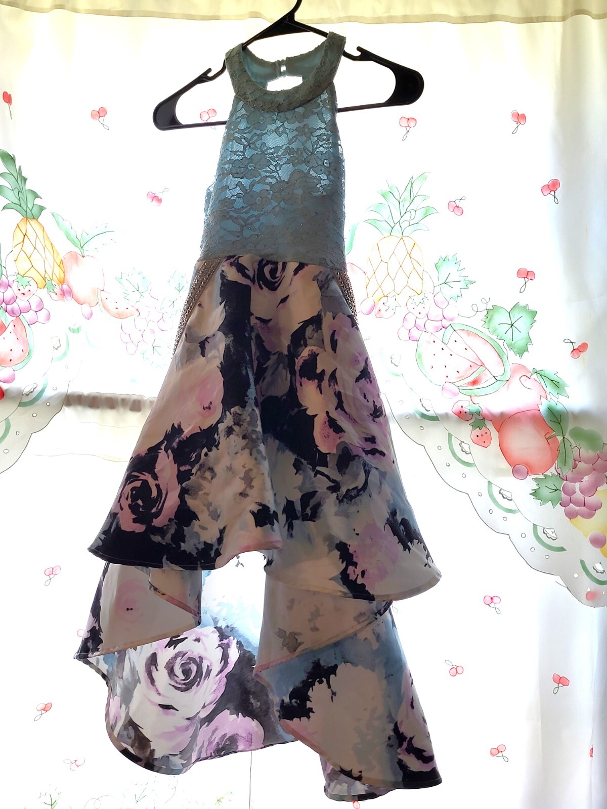 Speechless Dress Girls Sleeveless Zipper Party Dress Size 7 (Length 40 Inches)
