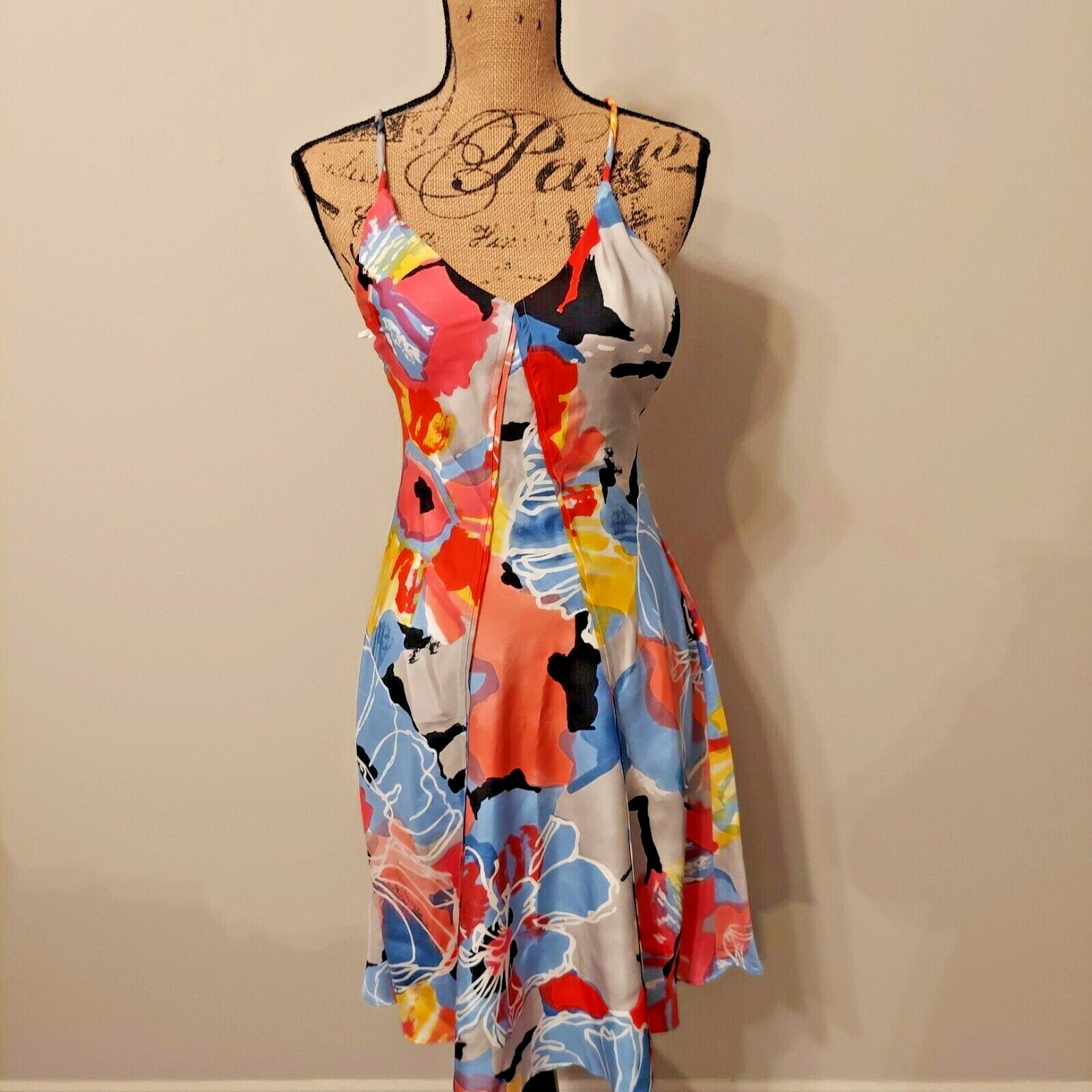 A/X Armani Exchange Silk Floral Dress Sz PO