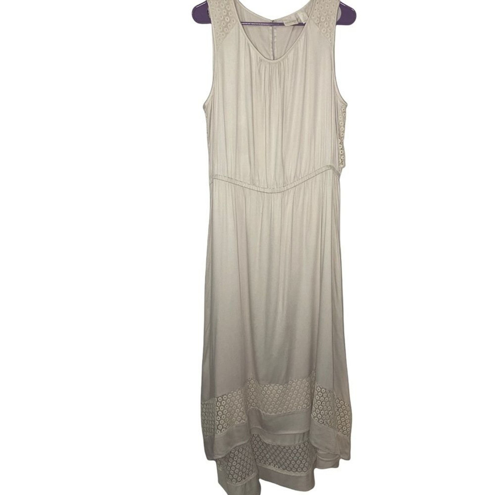 Chico’s Dress Cream Lace/Crochet Size 2