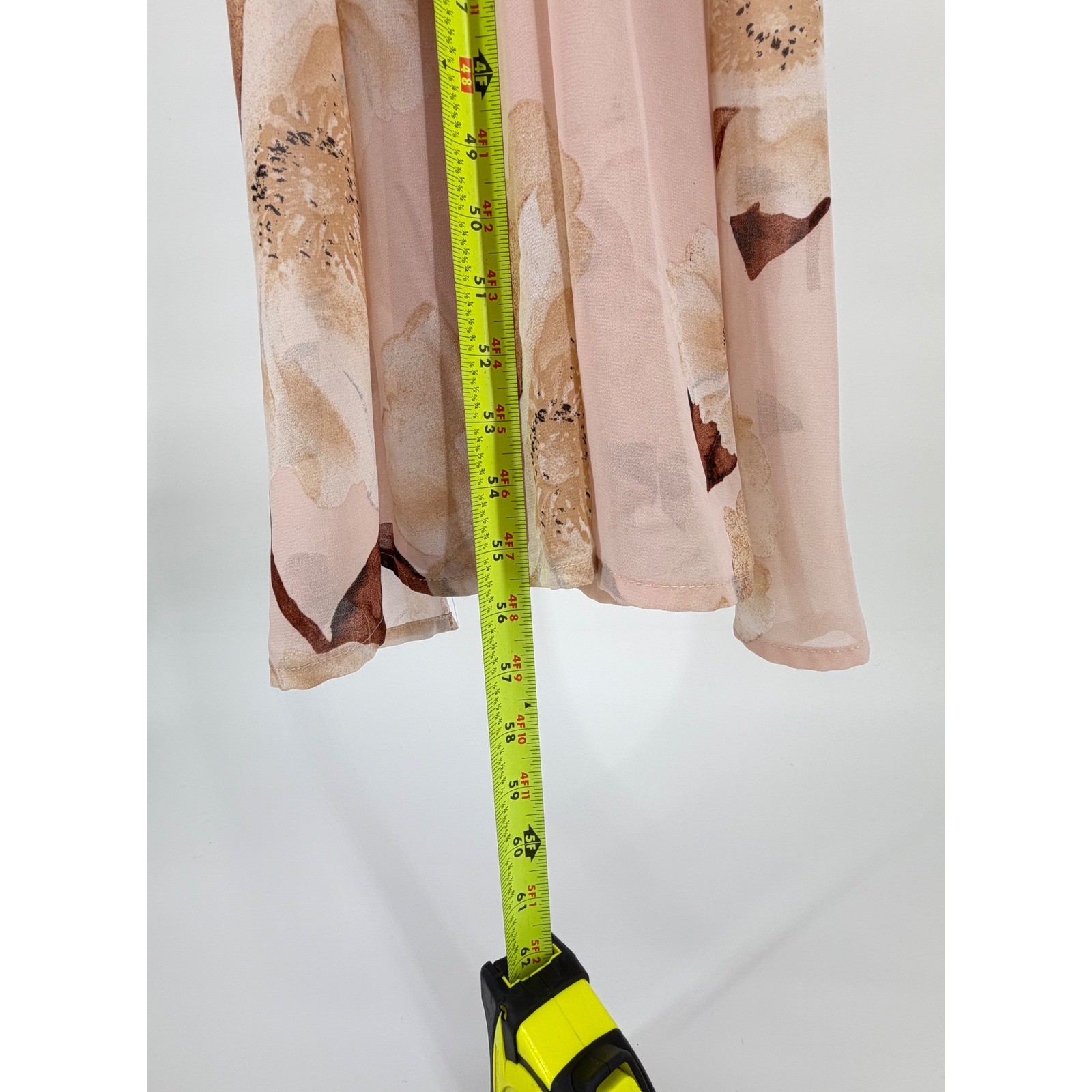 Windsor Floral Halter Maxi Dress Pink Chiffon Ruffle Formal Gown Sleeveless