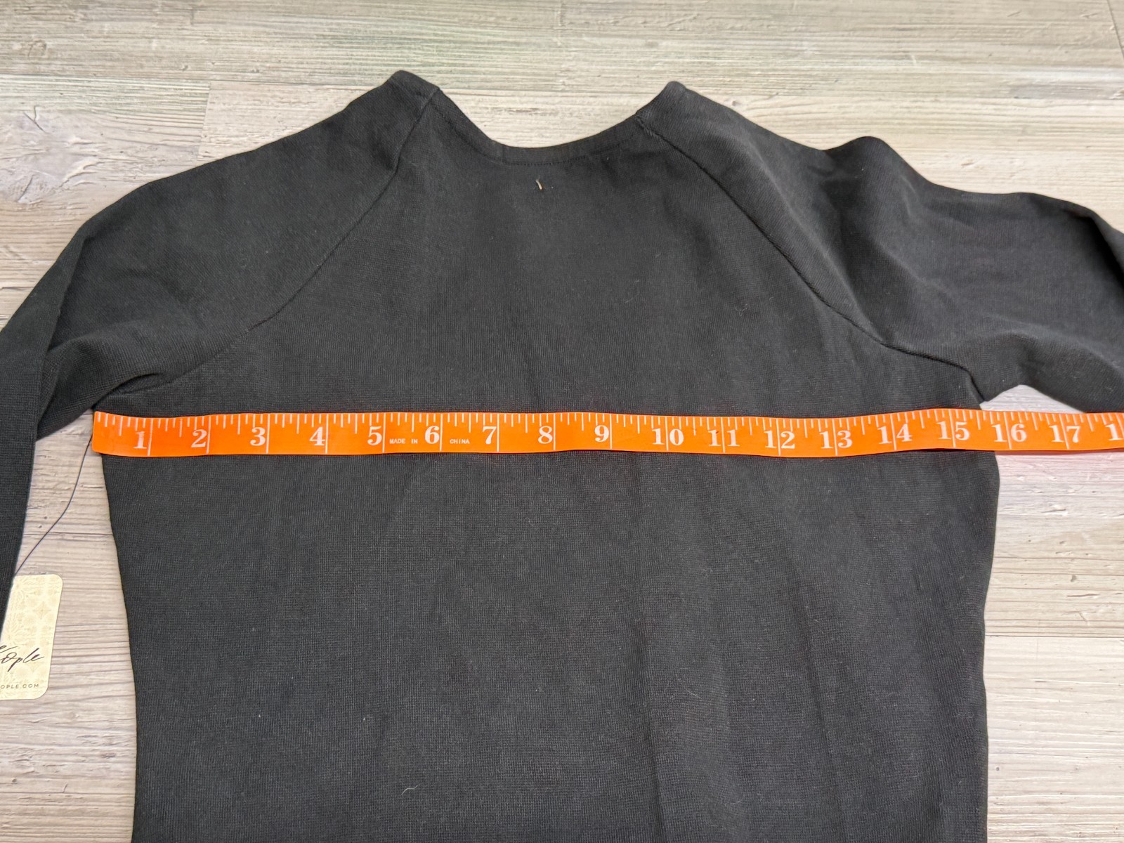 NWT Free People Free-Est Black Drop Waist Mini Dress Sash Tie Belt M