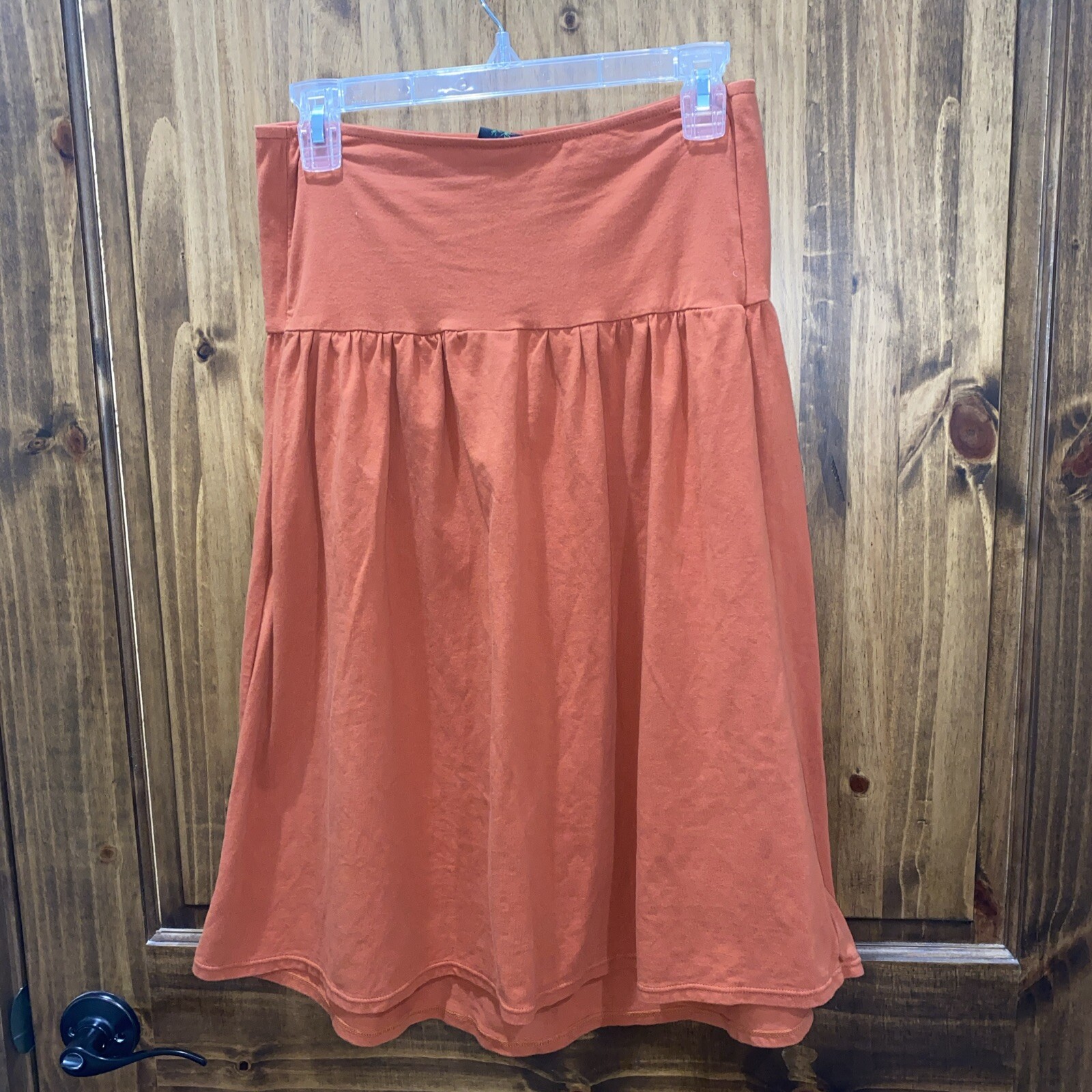 CSS Surf Women’s Orange Strapless Dress Texas Longhorns Football Skirt Large
