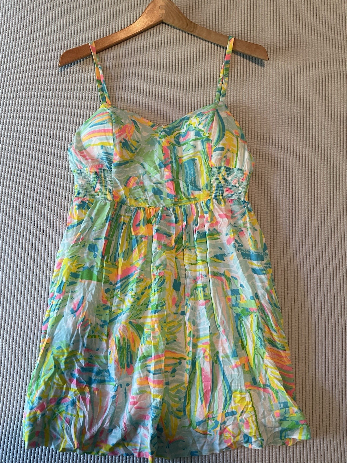 Lilly Pulitzer Christine Sea Salt & Sun Sundress Size 4