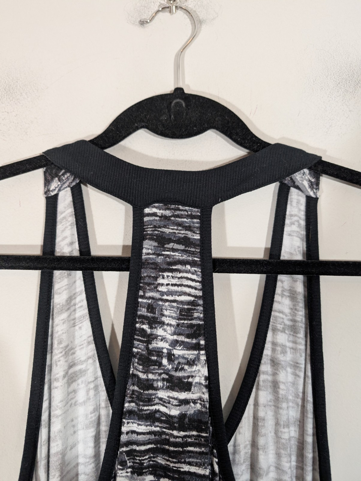 Athleta Womens Space Dye Ruched Stretch Athletic Dress Sz M Bodycon Casual Beach