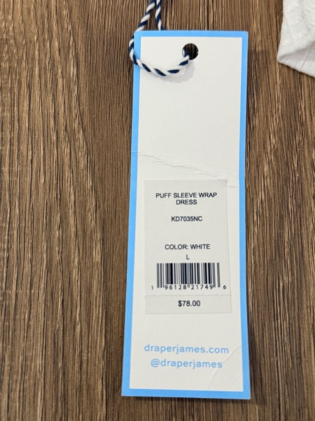 Draper James RSVP Puff Sleeve Wrap Dress