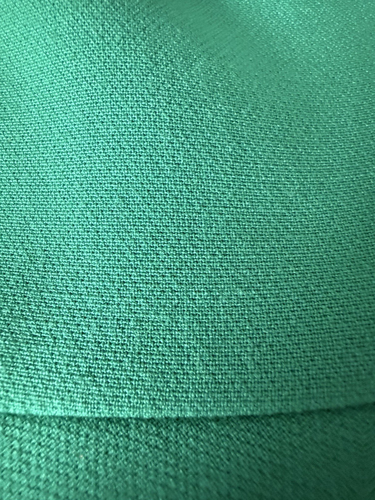 Chelsea 28 Green Solid Round Neck Pleated Pocket Knit Long Maxi gown XXS