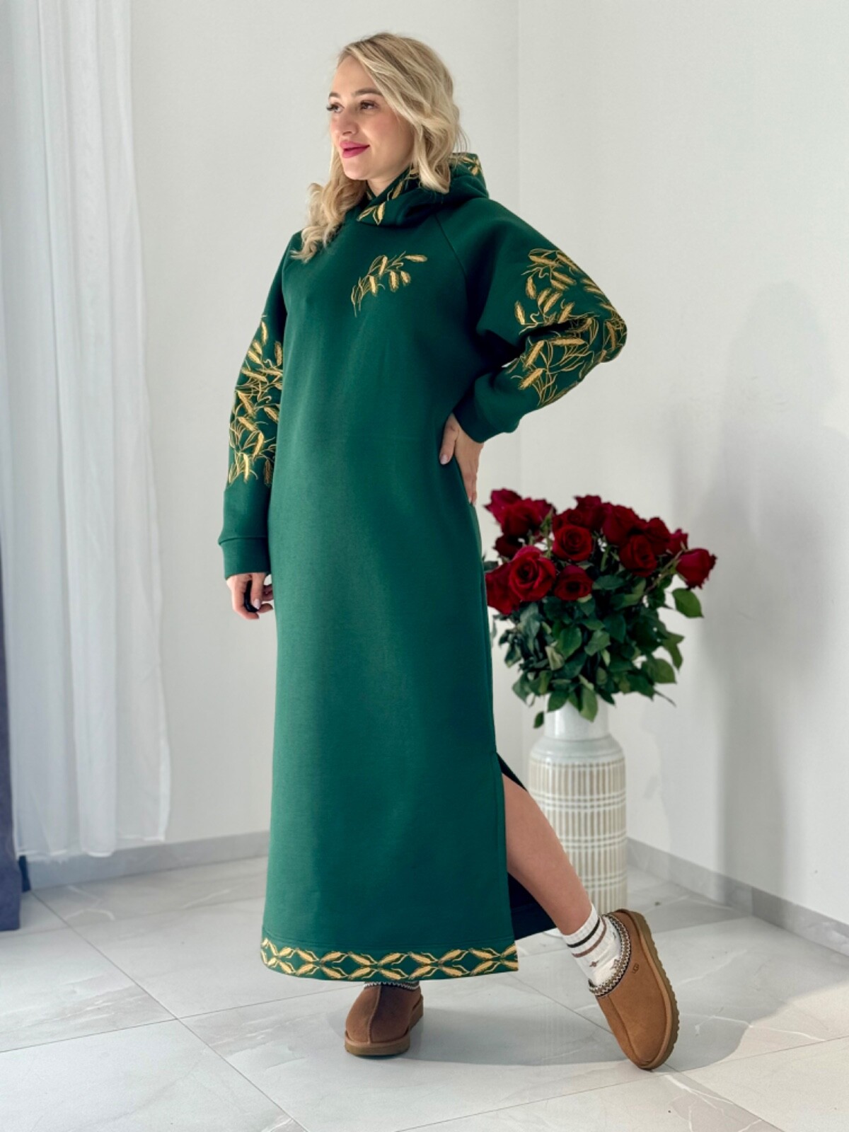 Ukraininan national embroidered dress Vyshyvanka