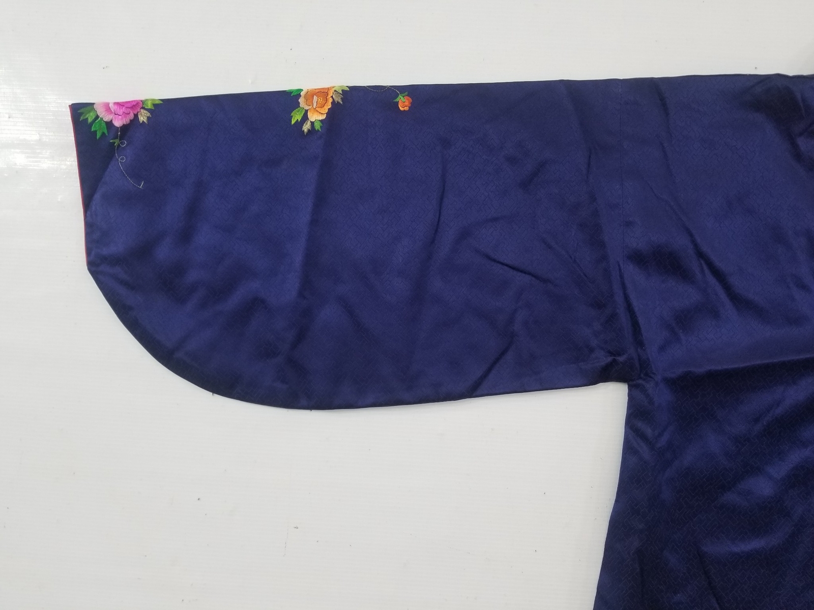 Vintage Traditional Korean Silk Brocade Embroidered Hanbok Jacket