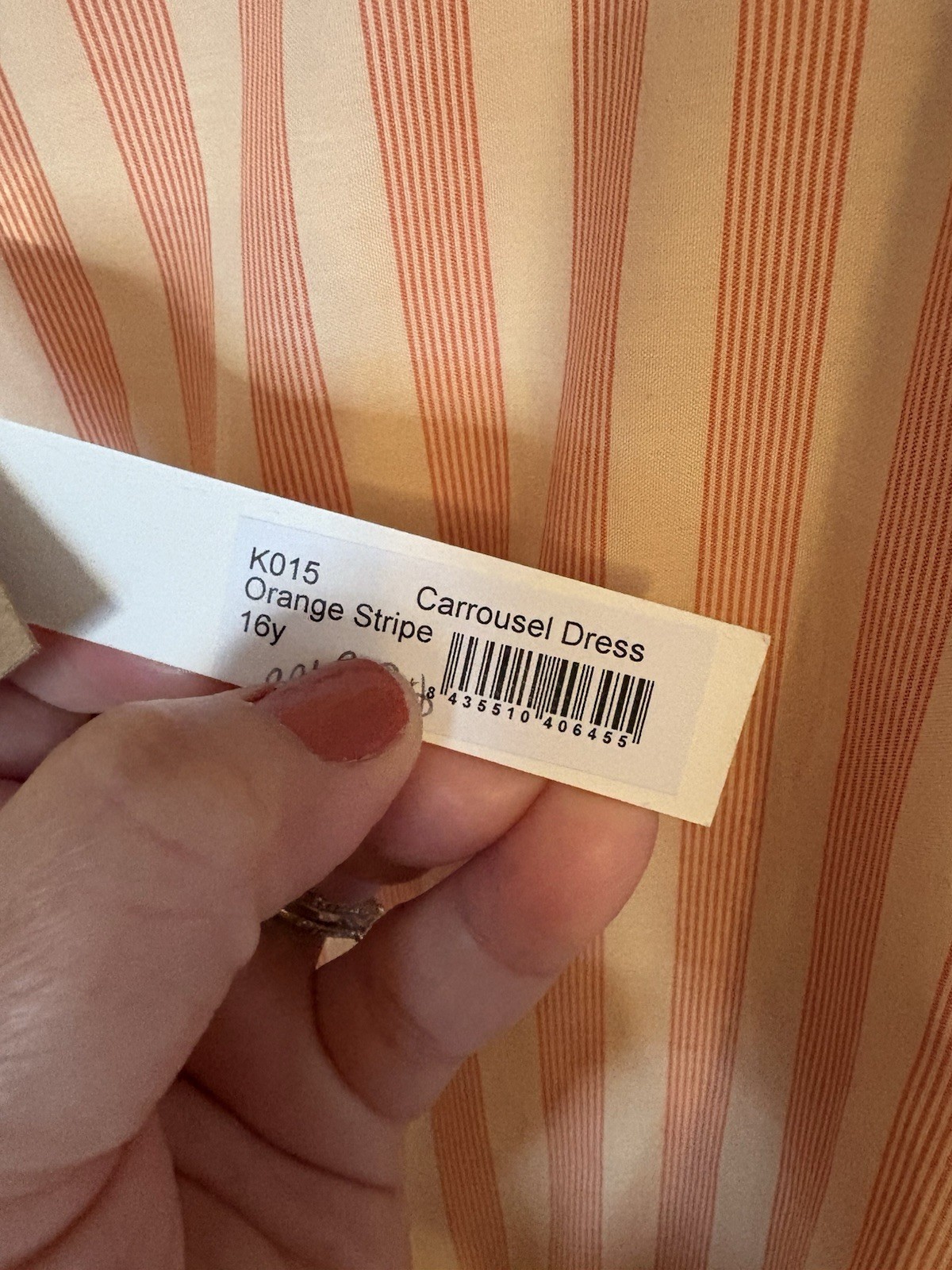 “Little Creative Factory” Womens Cotton/ Polyurethane Carrousel Dress Sz 16y NWT