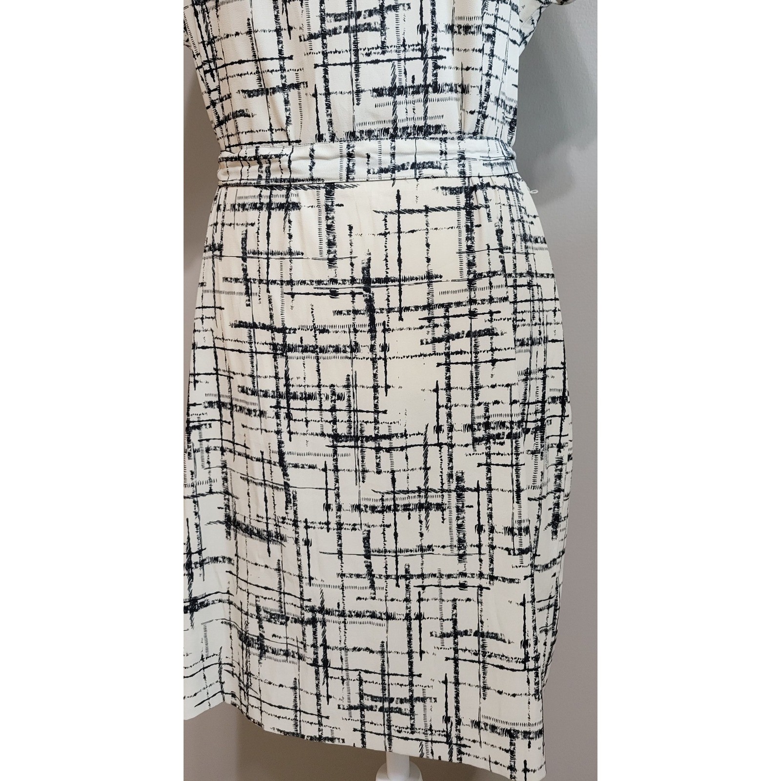A/X Armani Exchange Mini Tie-Waist Shift Dress
