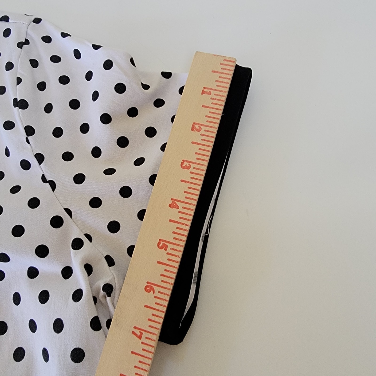 Nihsatin~ 1950s Retro Rockabilly Swing Dress~ Black &White w/Polka Dots~ Sz 4XL