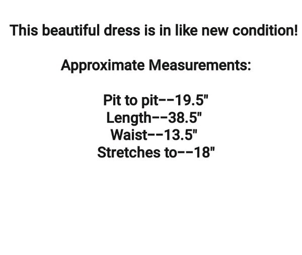 Double Zero Dress Large Belted Elastic Waist Flowy Sheer Lined Hi Low Keyhole