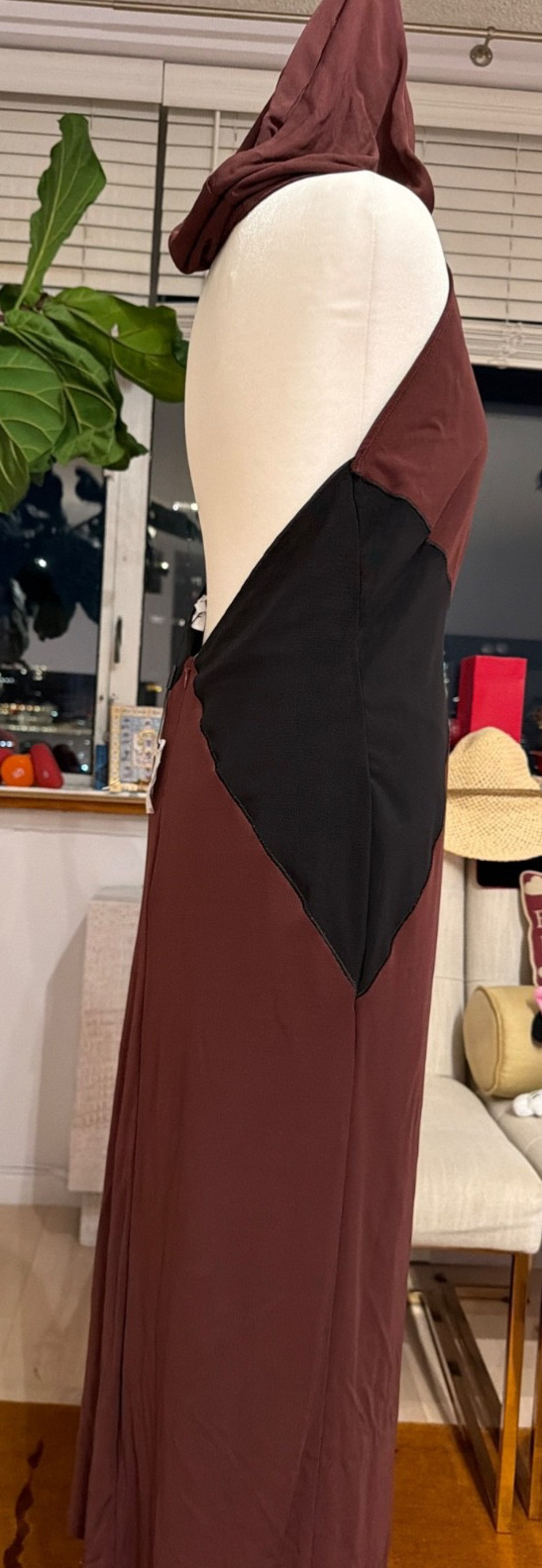 Miaou dress Size L with a hood