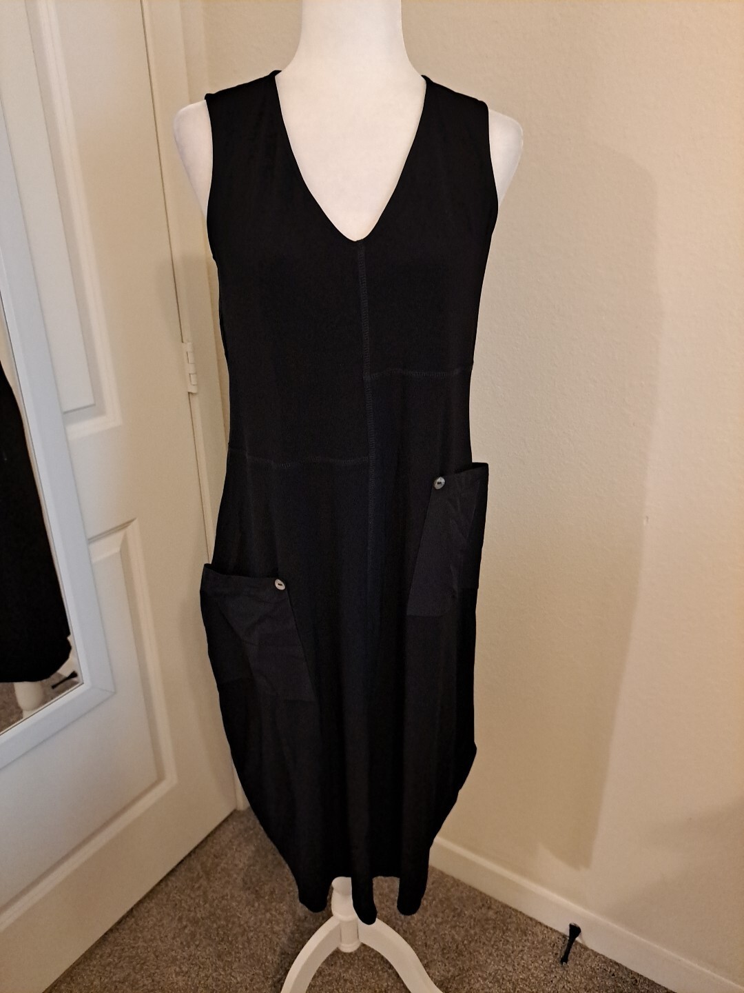 NWT Joseph Ribkoff Silky Knit Cocoon Dress with Pockets Sz 4 #304
