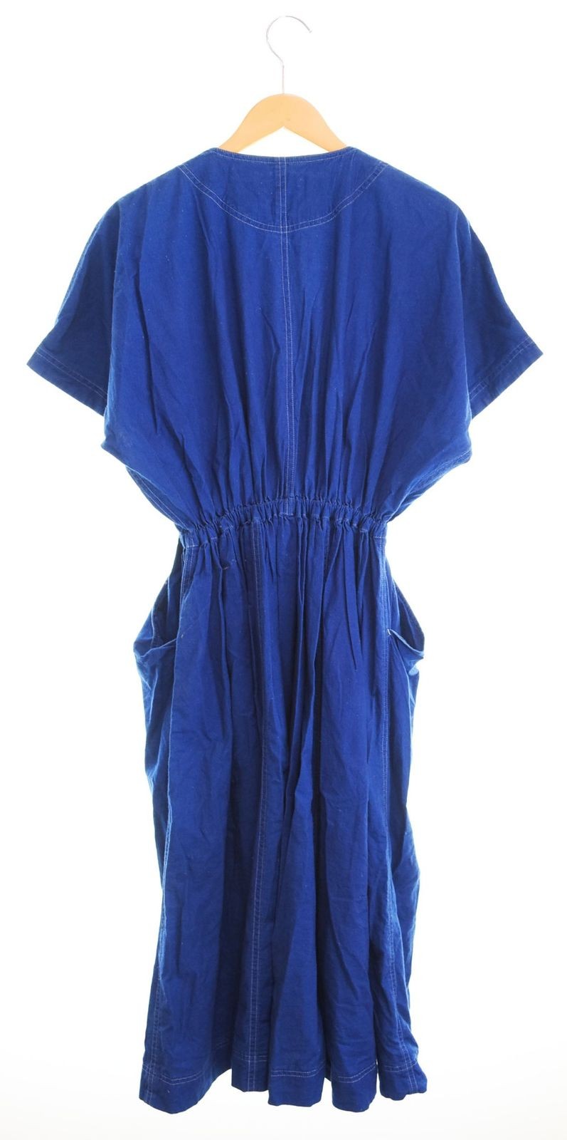 Issey Miyake HAI SPORTING GEAR indigo one piece dress blue size M 103LT 107