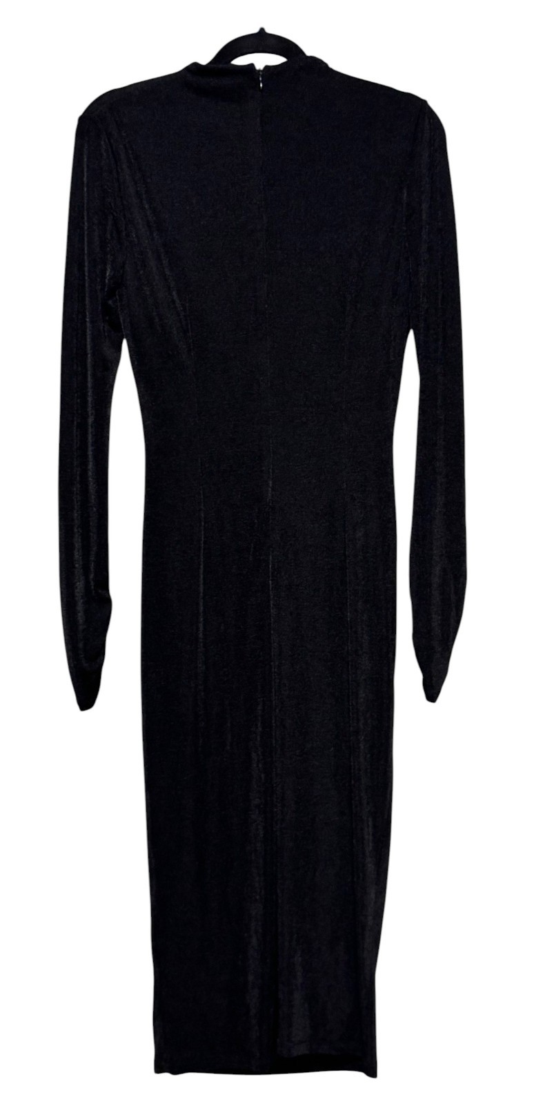 NWT Alexia Admor Quiet Luxury Shimmer Midi Dress Women Sz M Ruched Bodycon Gala