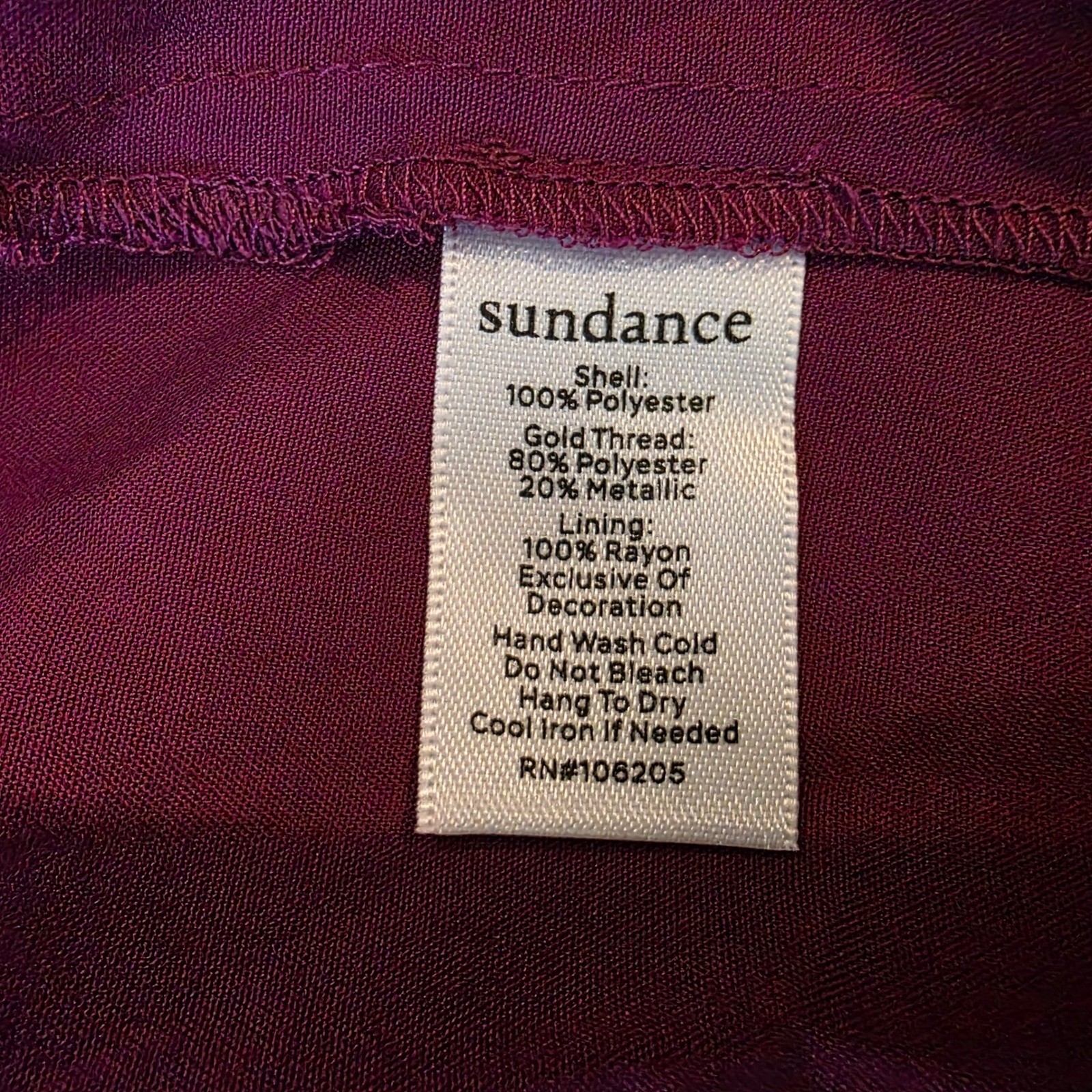 Sundance Burgundy Floral Embroidered Mesh Bell Sleeve Shift Dress NWT Size M