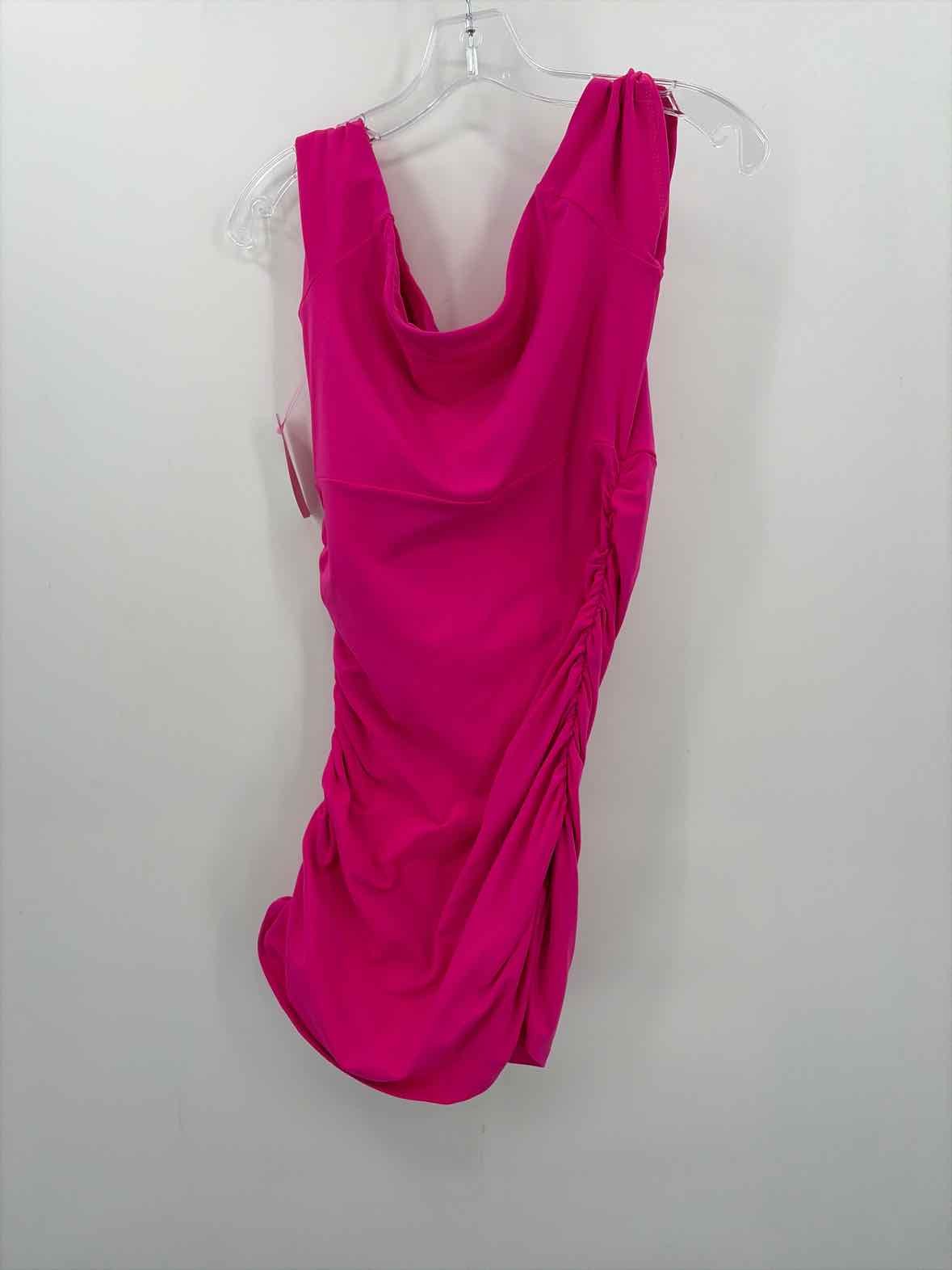 Pre-Owned Susana Monaco Pink Size Medium Knee Length Sleeveless Dress