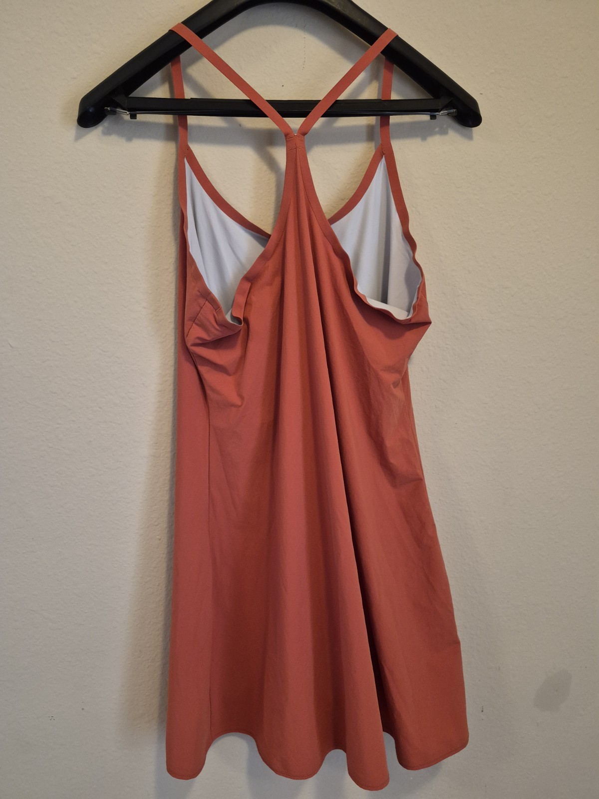 Outdoor Voices Exercise Orange Athletic Activewear Mini Dress Women’s Small
