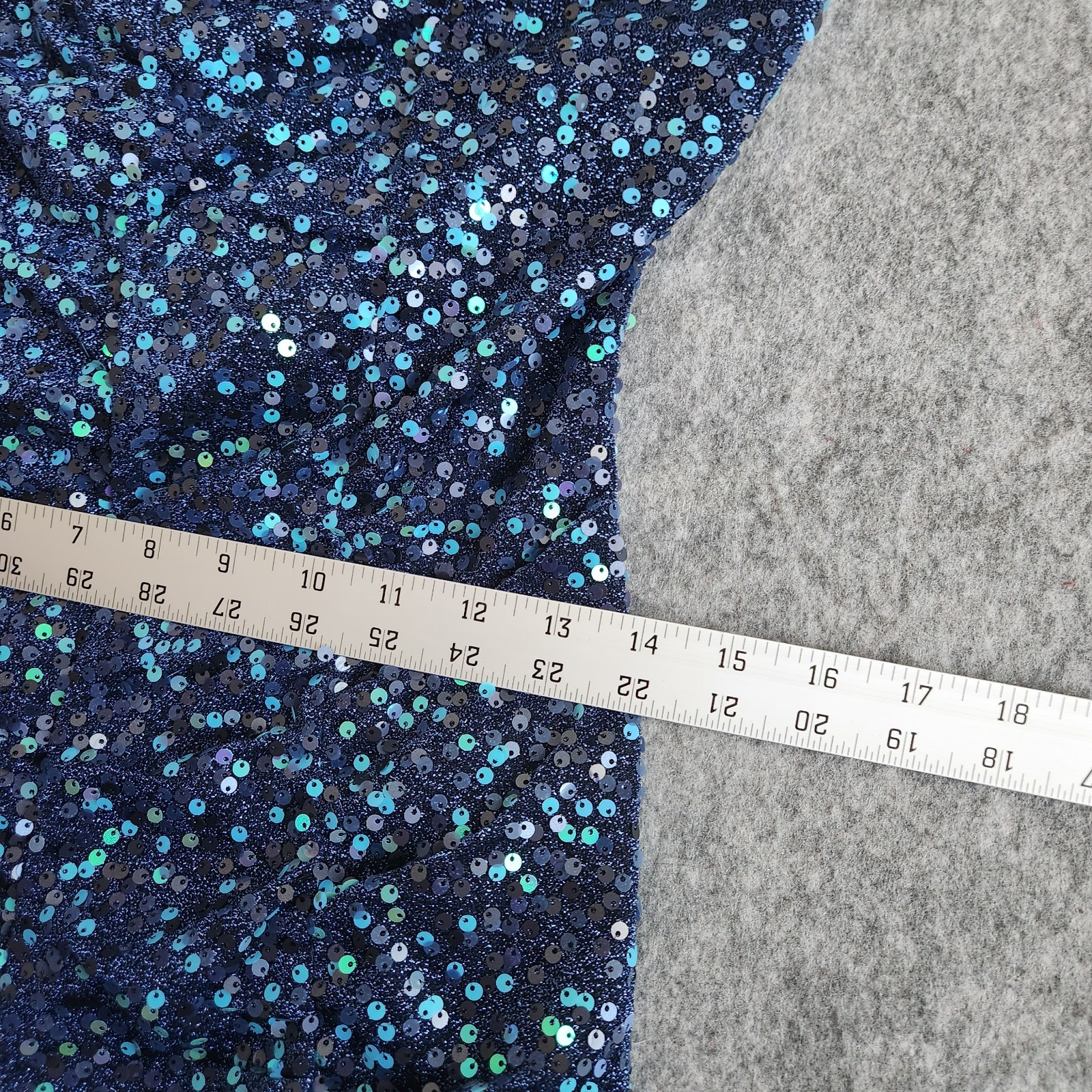 Speechless Sequin Ruched Bodycon Mini Dress Women’s L Blue Formal Party Prom NEW