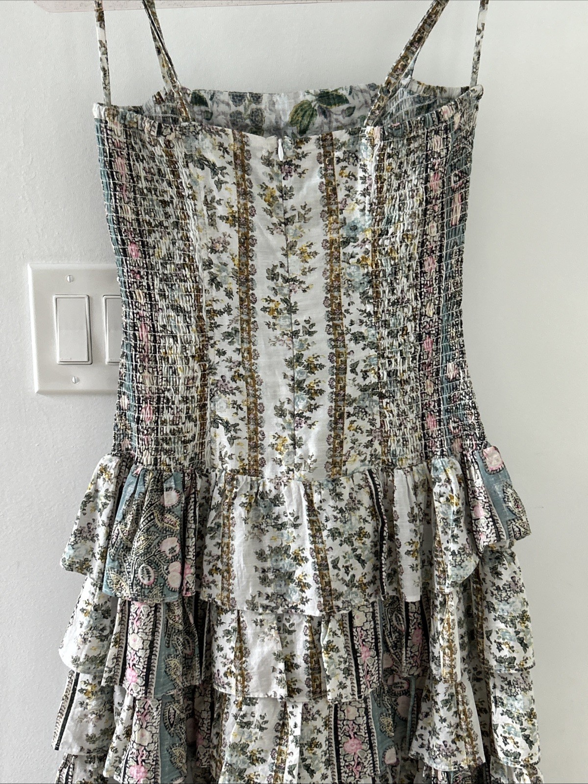 LOLA AUSTRALIA dress VALENTINA in Carol Print Size S