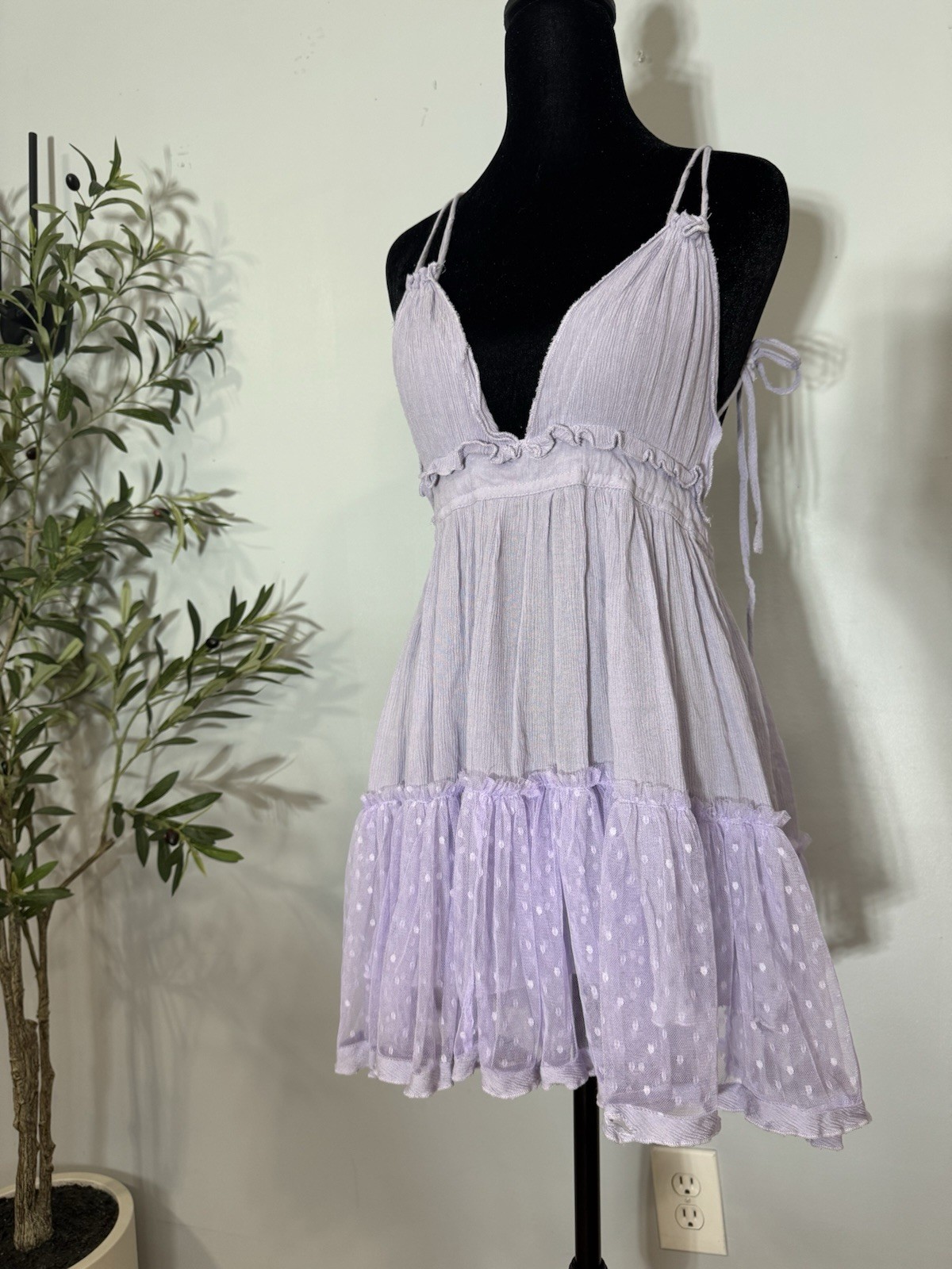 Midi Asymmetrical Fairy Core Hippie Bohemian Grunge Fairy Coachella Dress S