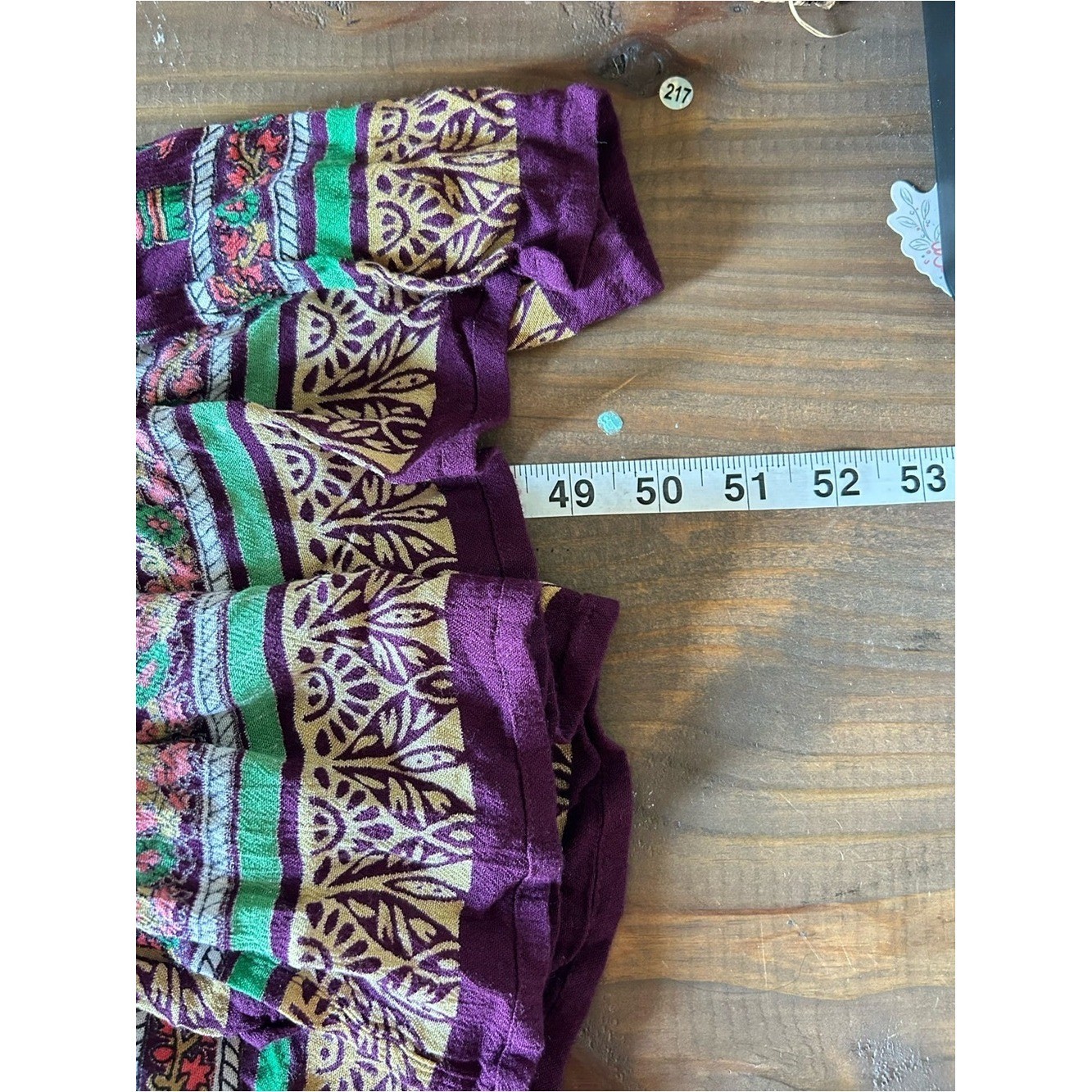 Anthropologie RAGA Boho Printed Maxi Dress Tiered Sleeveless Dress Small (E1)