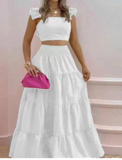 Feminine Tops & Skirts Sets