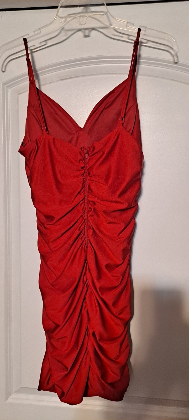 B. Darlin 11/12 Cowl Neck Shirred Bodycon Homecoming Dress Womens