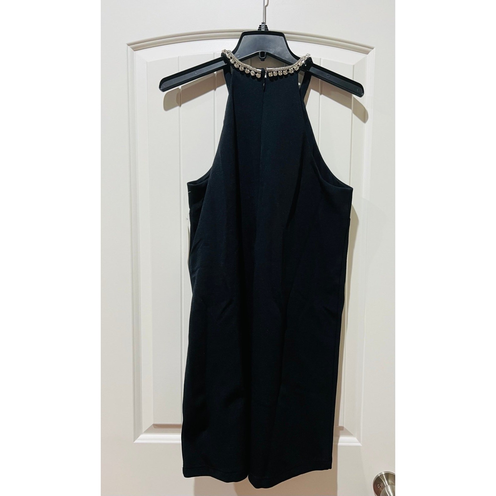 NWT❤️Maeve Sleeveless Rhinestone Cutout MiniDress szL