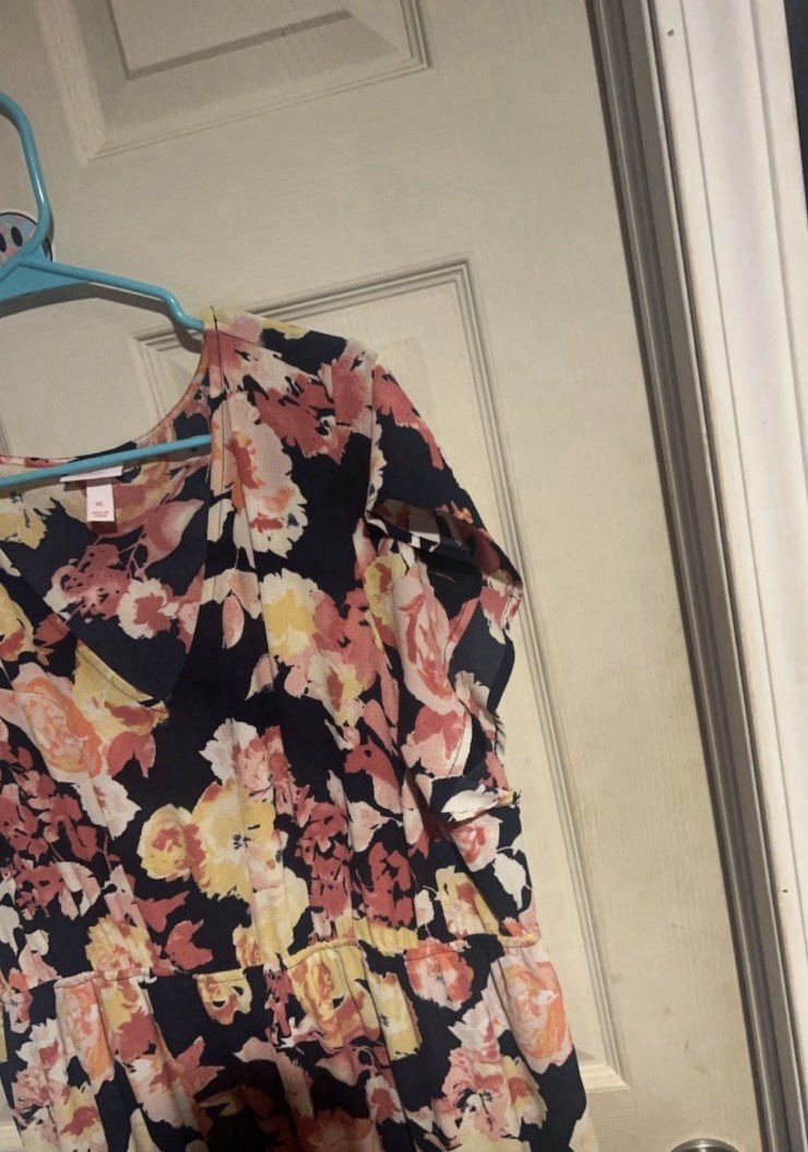 Isabel Maternity by Ingrid & Isabel Floral Maxi Dress Size XL
