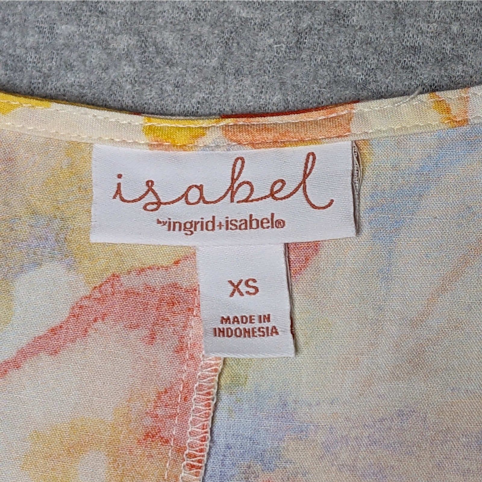 Isabel Maternity by Ingrid & Isabel Flutter Sleeve Midi Dress XS Yellow Floral