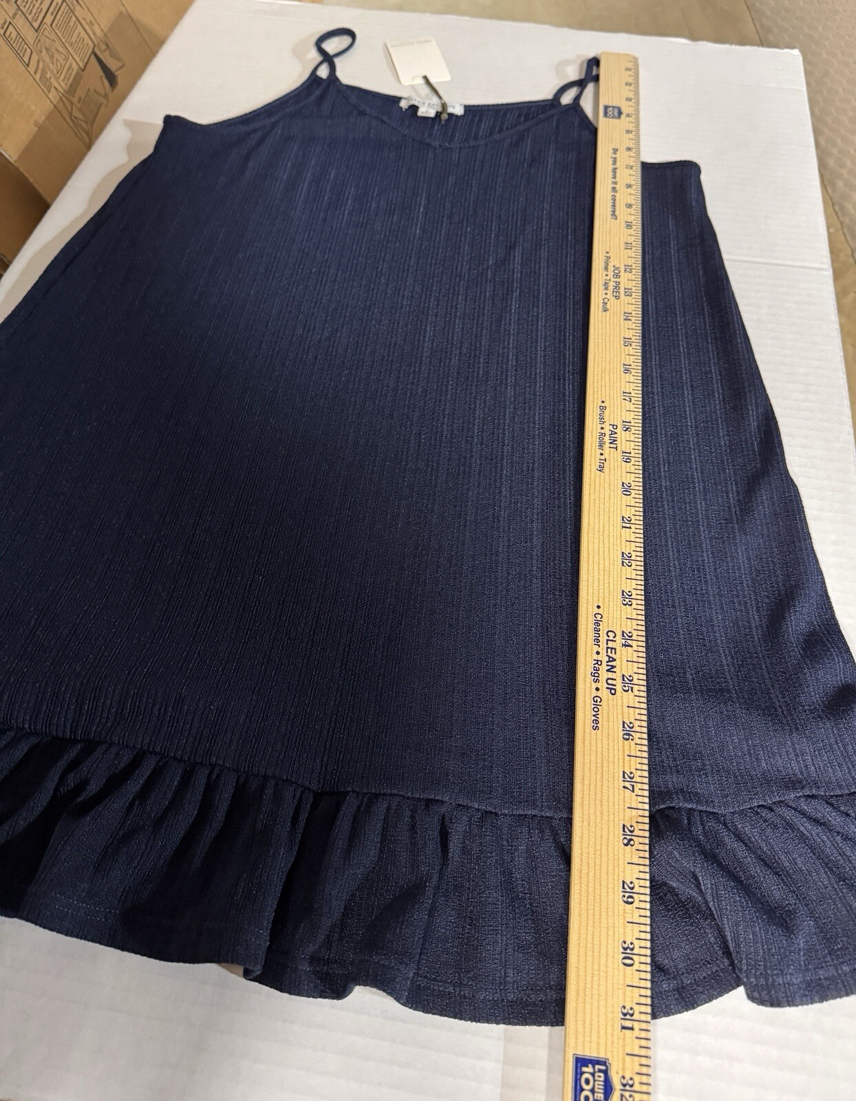 Green Envelope Dress Los Angeles Size Large Blue Ribbed Beach Cover Women NWT