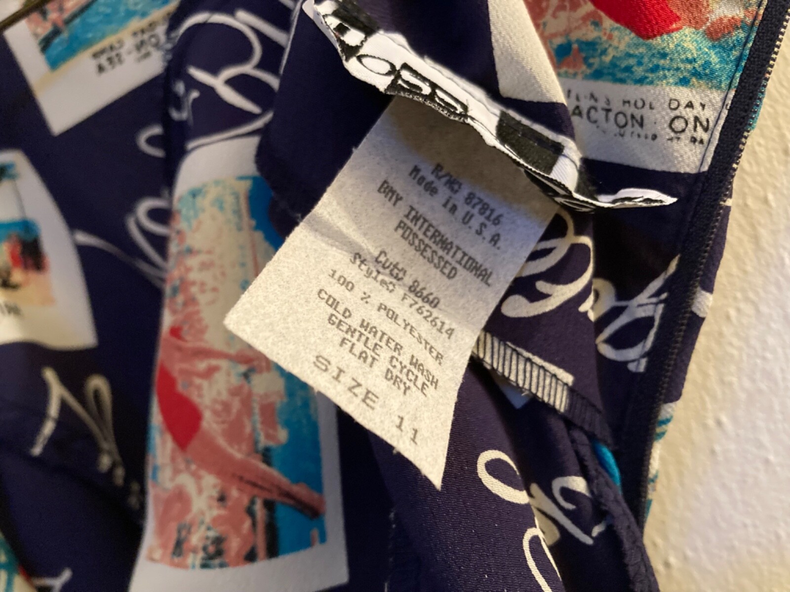 Possessed Woman’s Seaside UK Summer Holiday Sundress, Size 11, United States