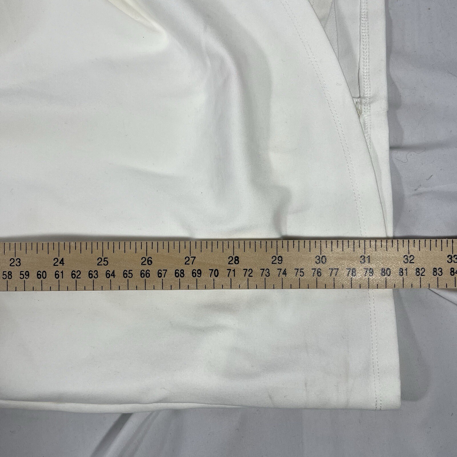 LULUS DRESS WOMENS XS WHITE RAYON NYLON SPANDEX BLEND NWT NEW WITH DISCOLORATION