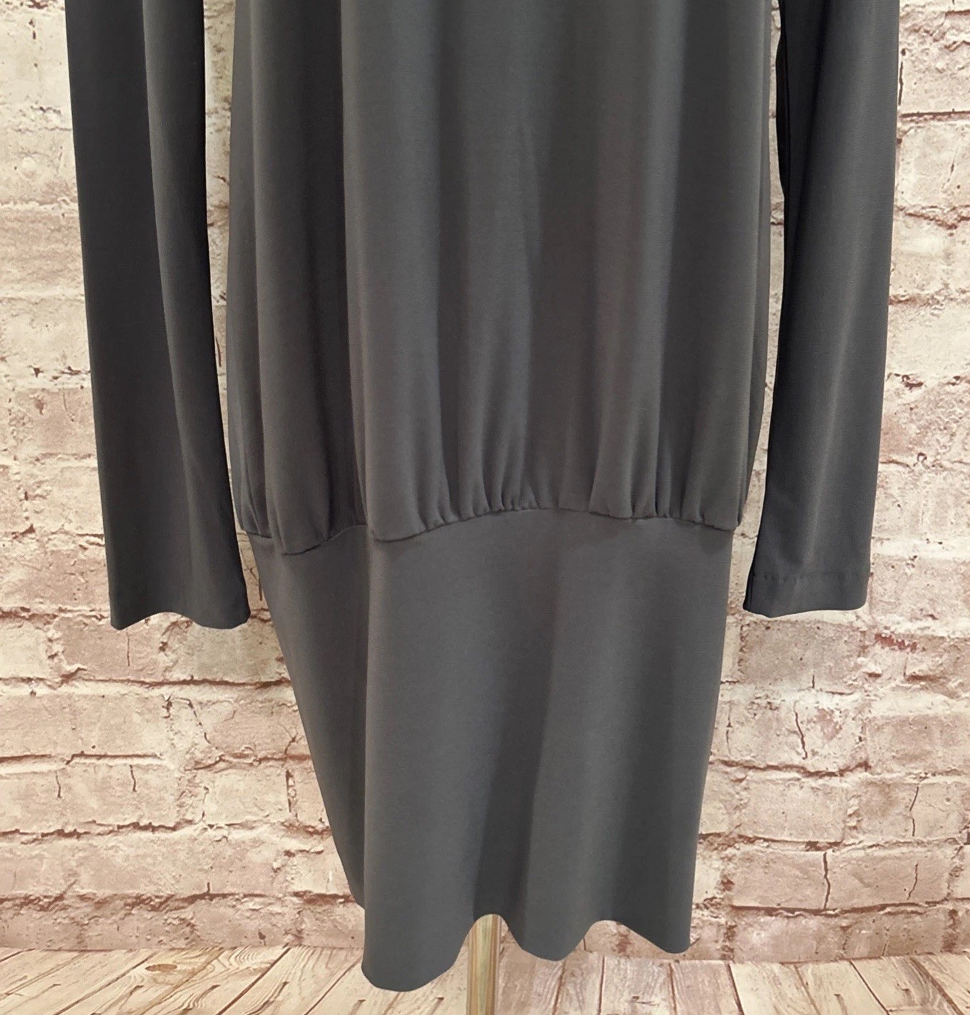 Norma Kamali Timeless Mini Dress M Knit Blouson NEW