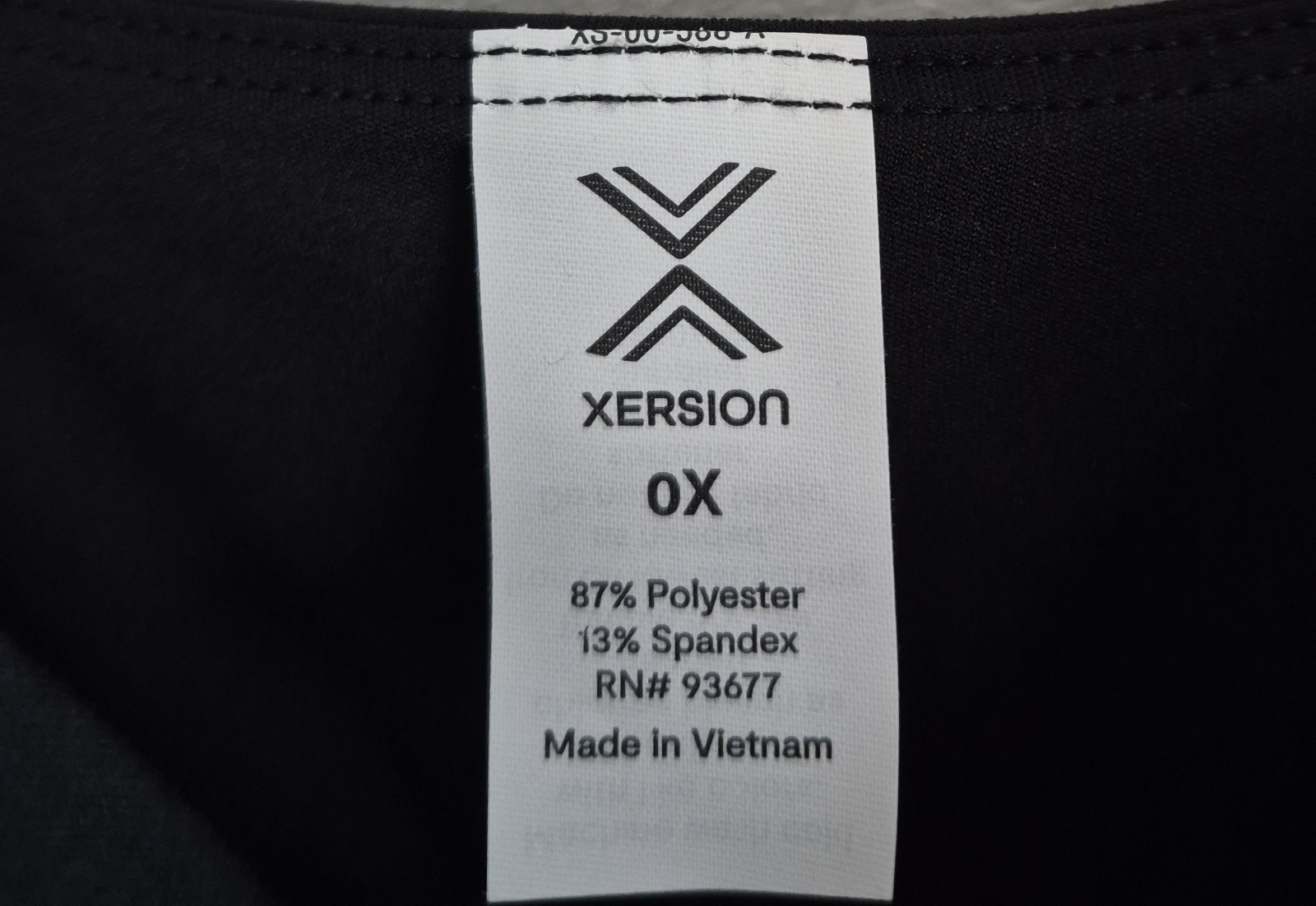 NWT Xersion Womens EverUltra-Lite Regular Fit Dress Size 0X Black/White MSRP $55