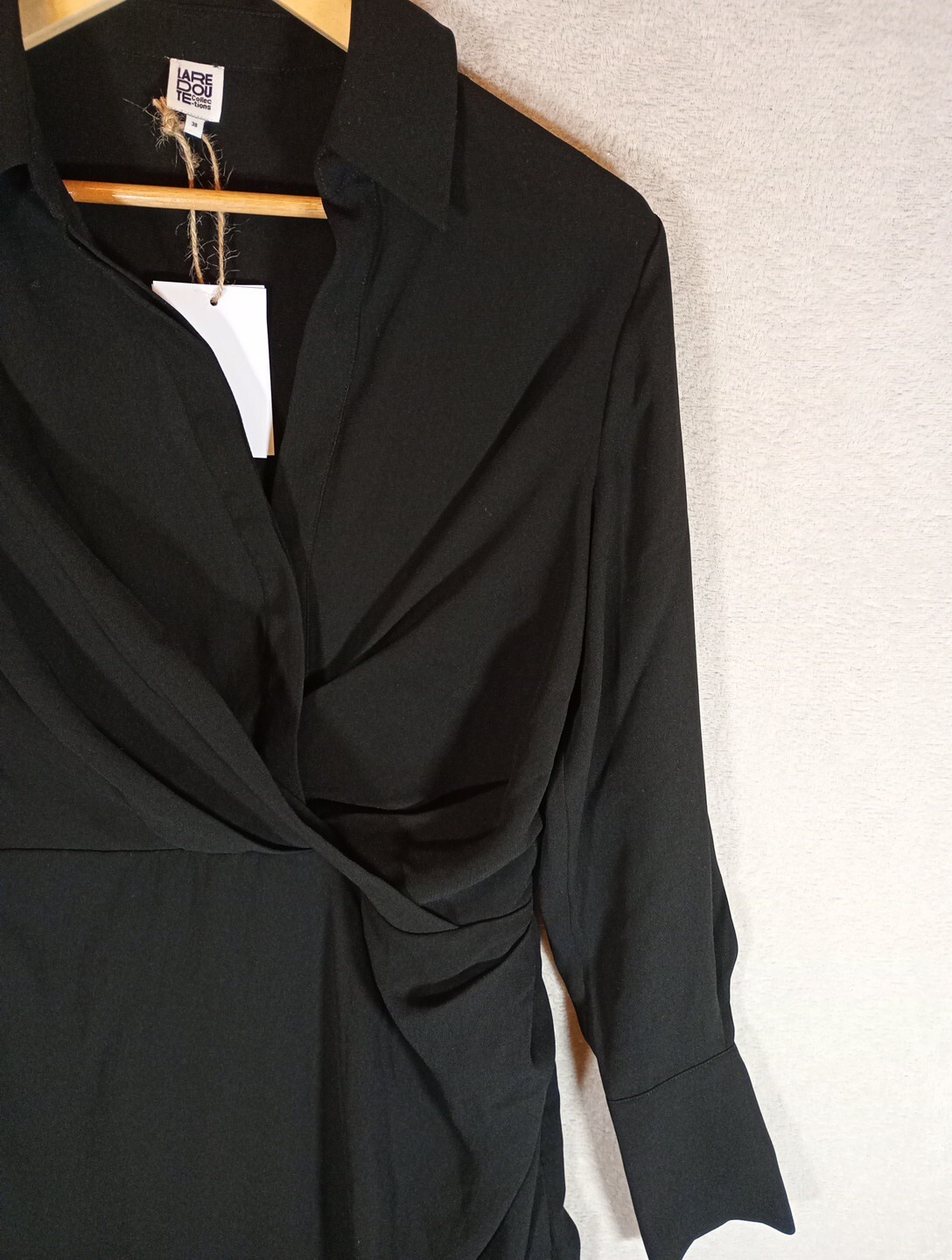 La Redoute Collection Dress Womens Eu 38 UK 8 Black Brand New Smart/Casual Work