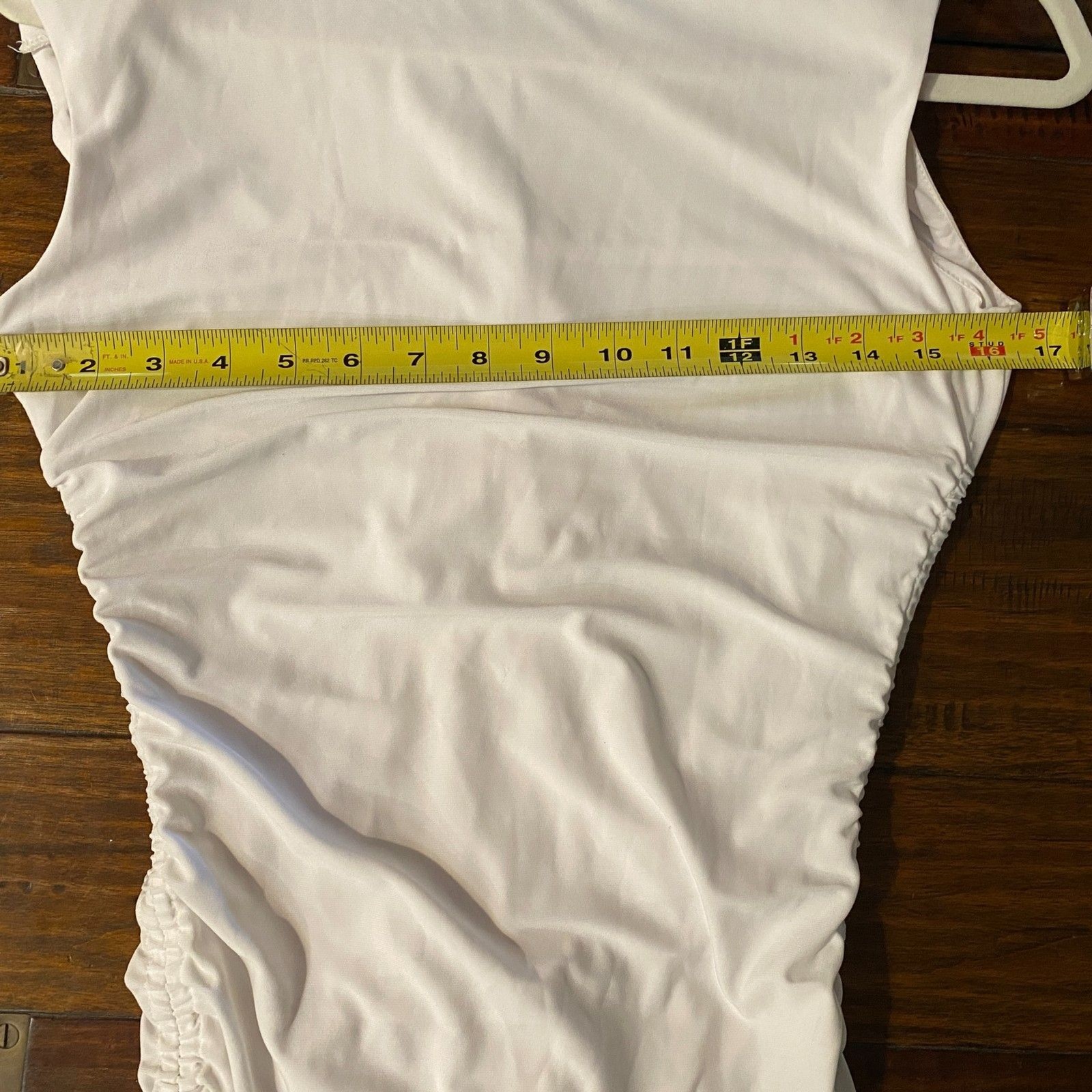 NWT Ramy Brook Darinda Ruched Bodycon Ivory Sleeveless Mini Dress, Size Small