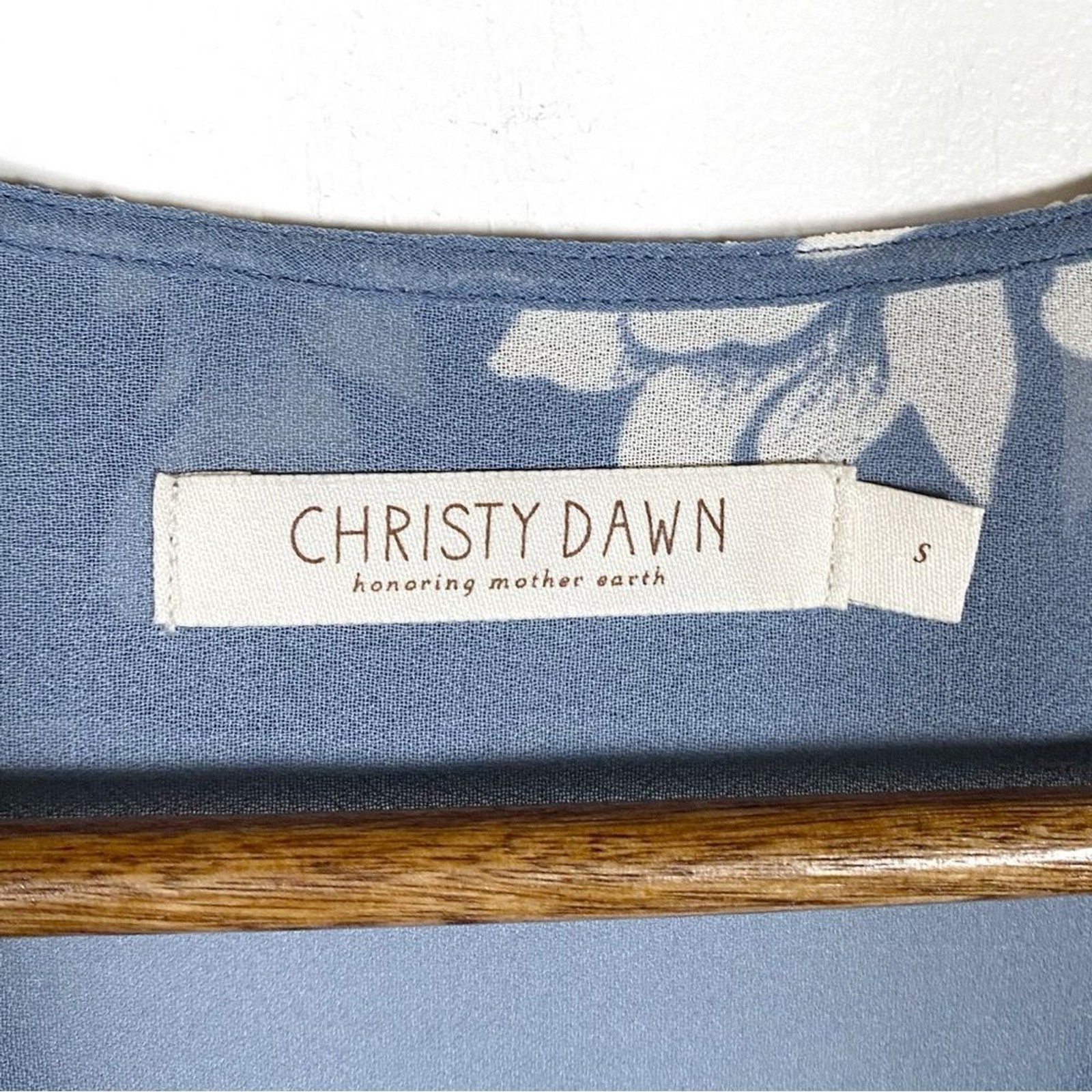 Christy Dawn The Daisy Ruffle Midi Dress Floral Mist Women’s S