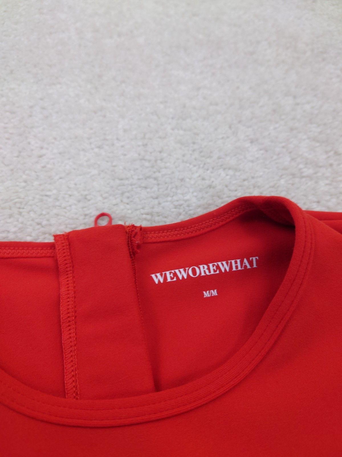 Weworewhat Revolve Red Sleeveless Mini Active Dress Tennis Women’s Size Medium