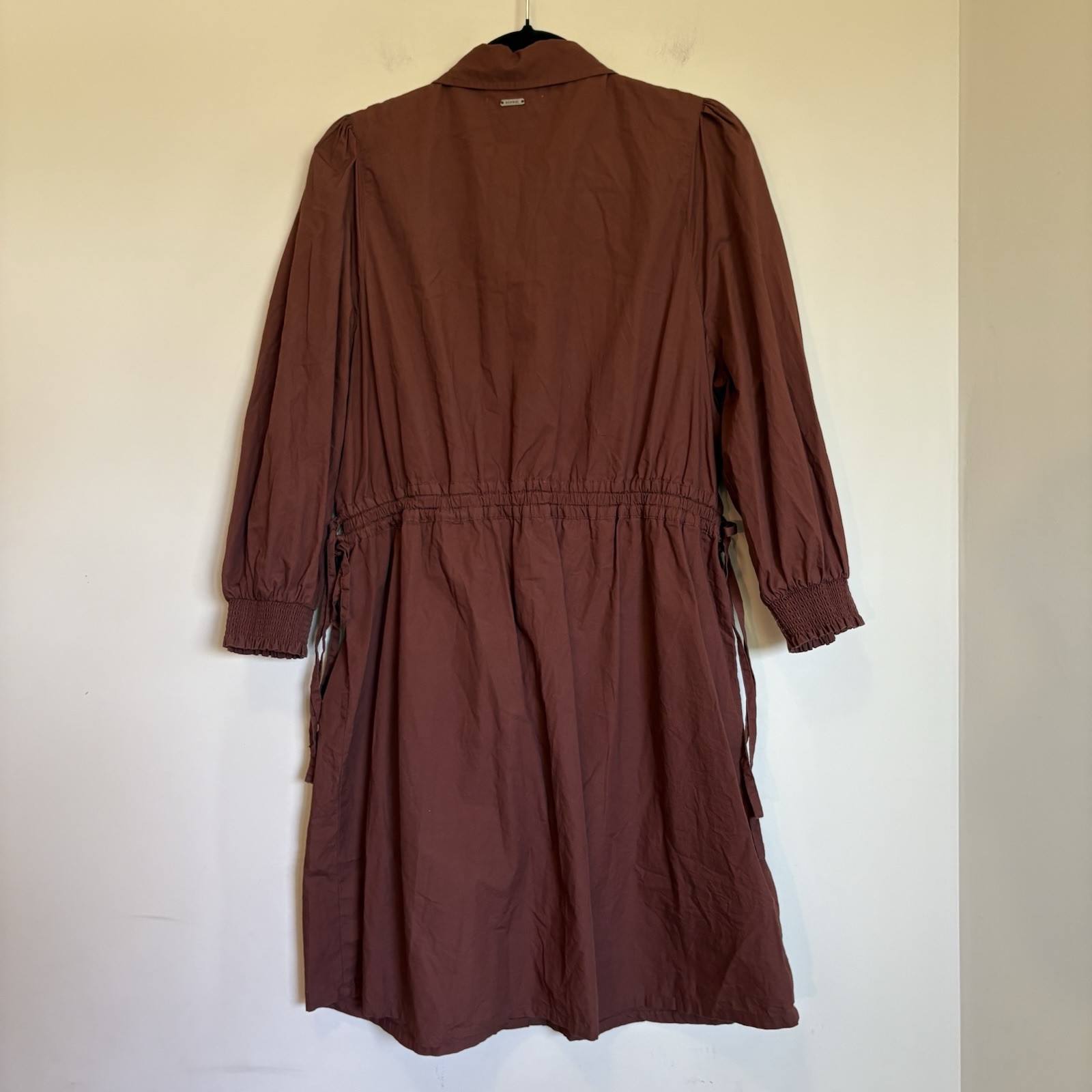 The Normal brand Avery Utility Dress in Espresso XL