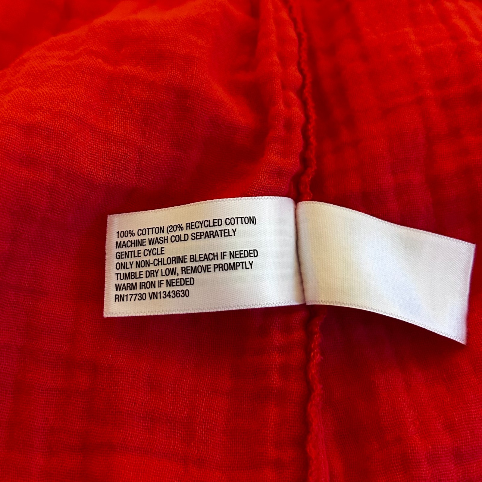 Universal Thread Sz Large Bright Coral 100% Cotton Tiered Sundress