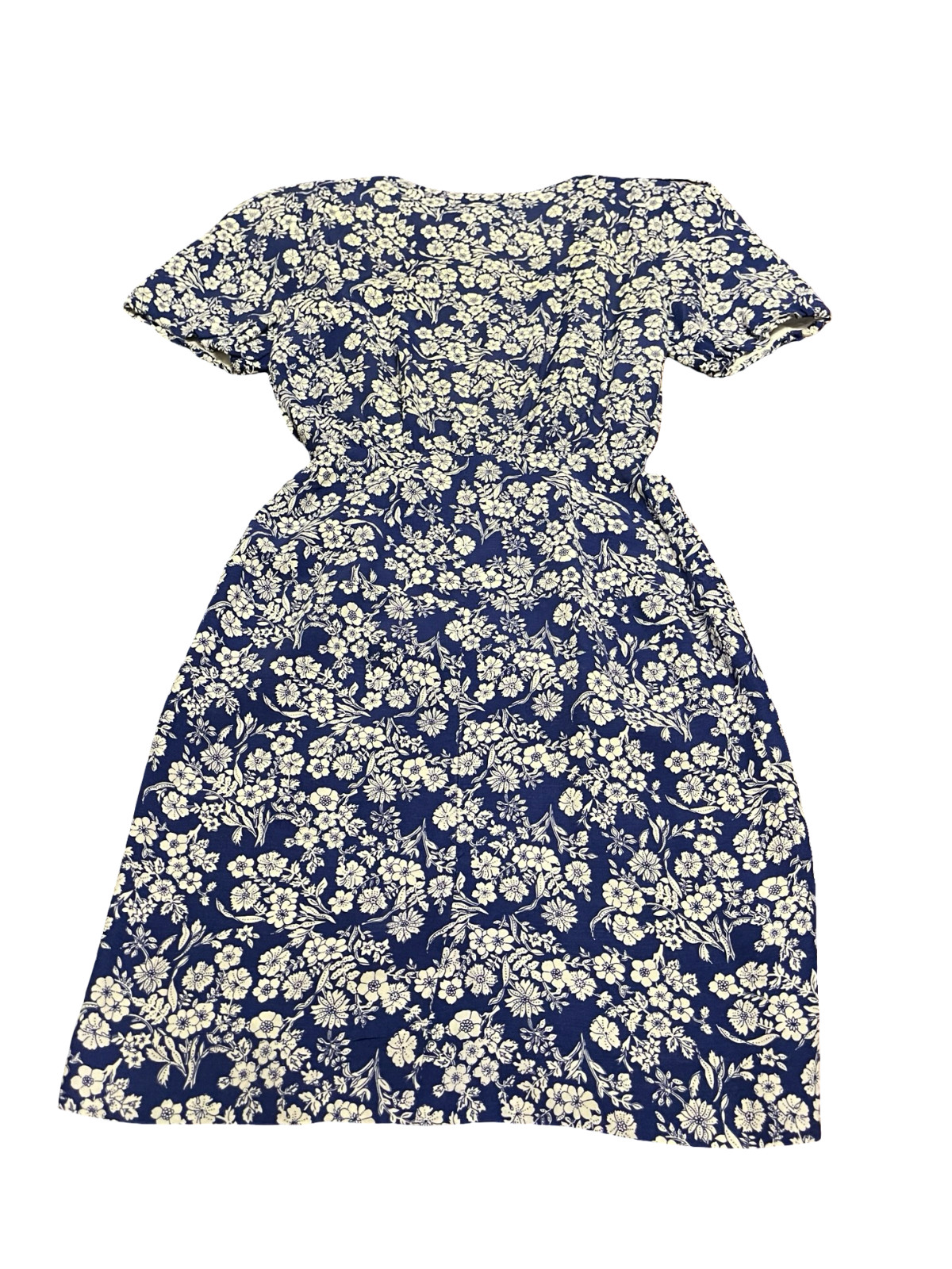 🔥 VINTAGE Jane Singer Floral Button Dress, Petite 2 GUC ! 🔥