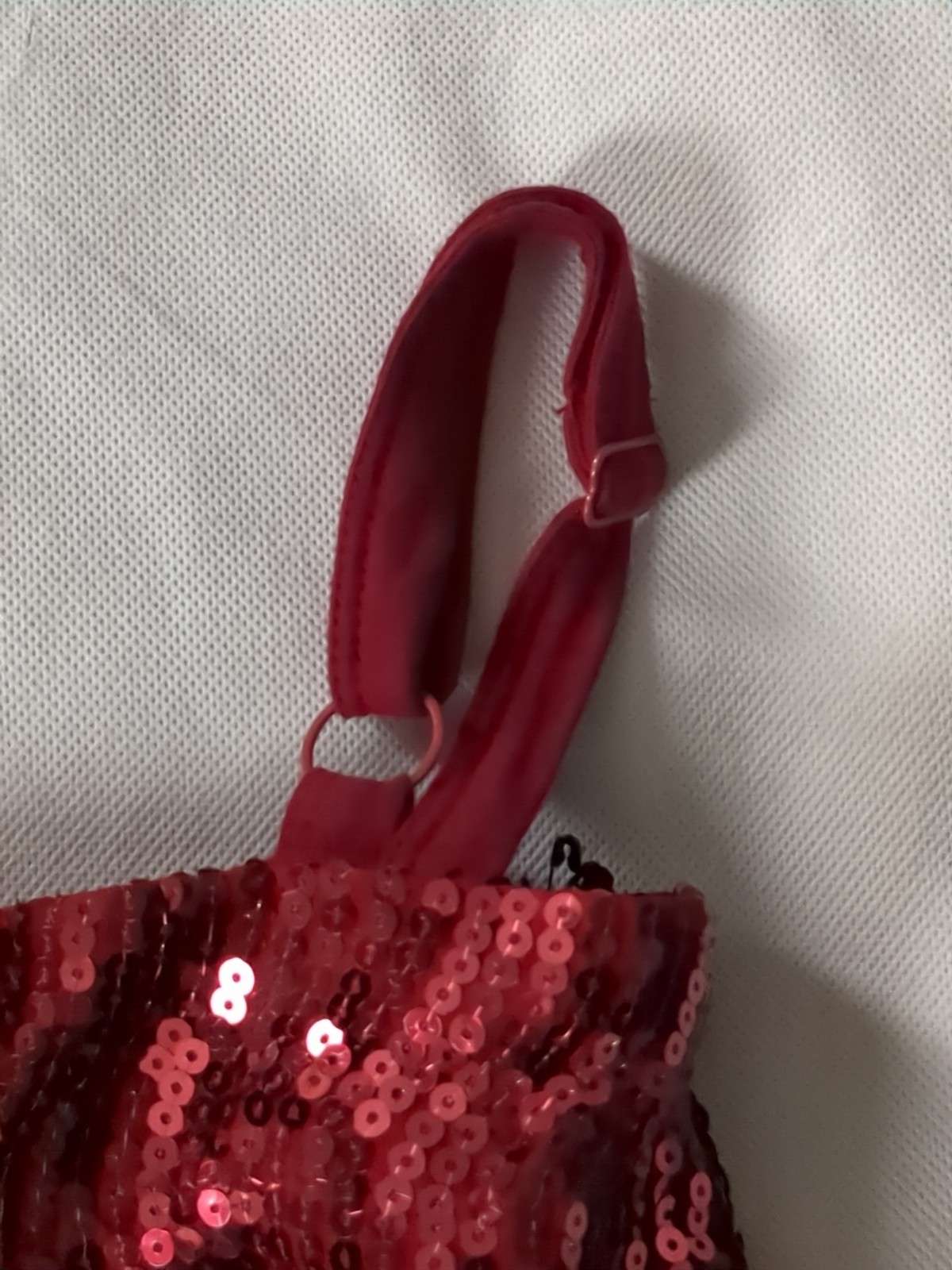 Vertigo Paris Womens Size Small Cocktail Mini Dress/Top Red Sequin Sexy NWT$120