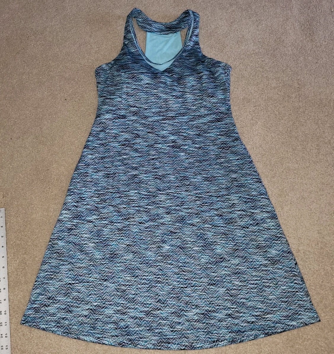MPG Athletic Mesh Racerback Pickleball Built In Bra Tennis Golf Dress Women Med