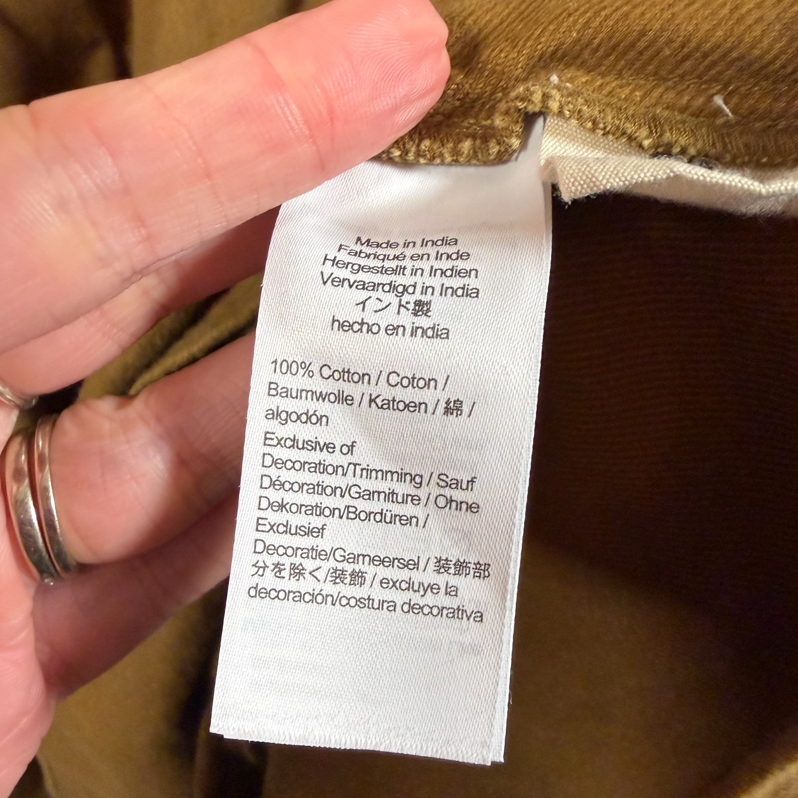 Madewell Flannel Lucie V-Neck Smocked Mini Dress Size 3X Weathered Olive Green