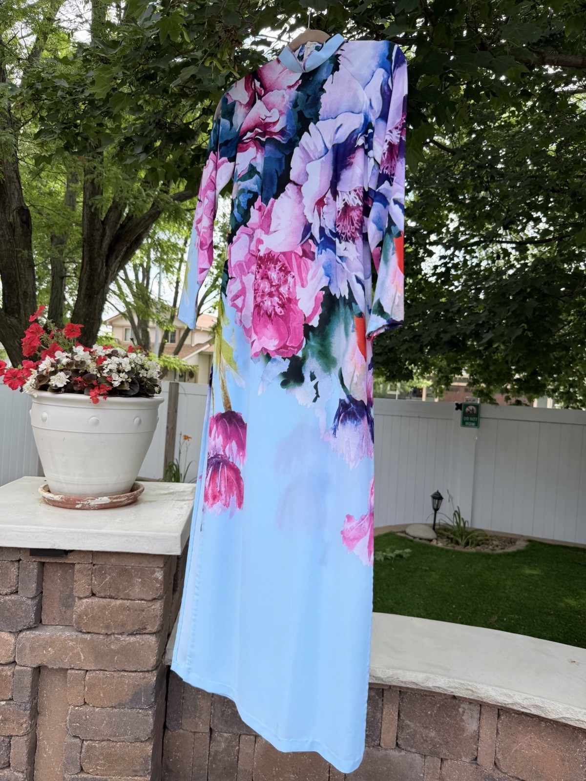 Custom Handmade Traditional Vietnamese Ao Dai Read Description for Measurement