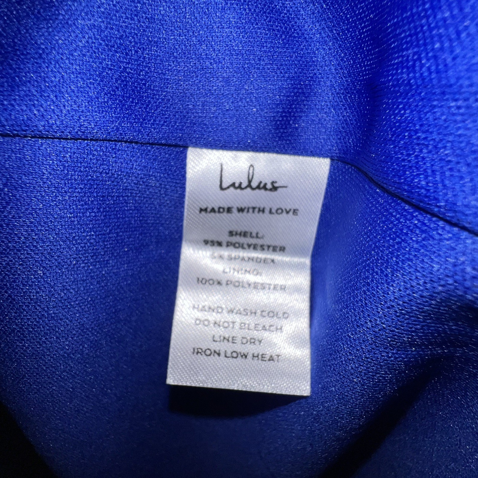 Lulus Extravagant Persona Blue Strapless Cutout Column Maxi Dress Medium NWT