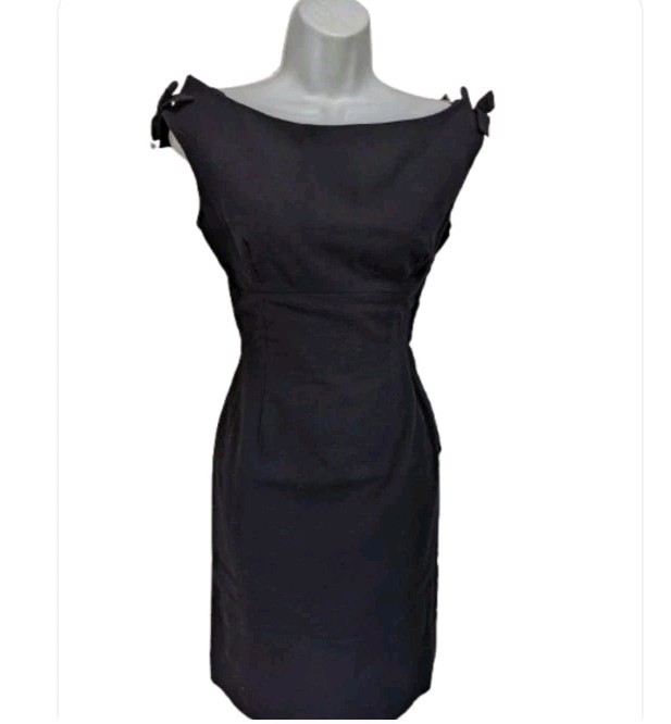 Jerry Greenwald True Vintage 50s Party Dress Womens 7 Knit Elegant Party #820